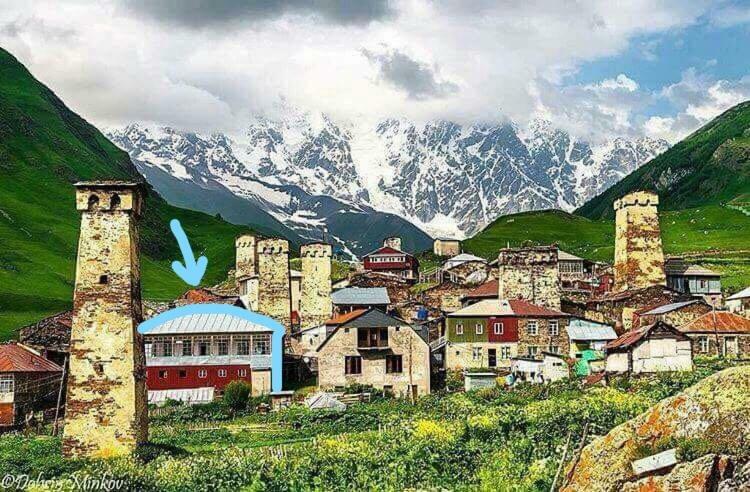 Guesthouse Svani Ushguli Bagian luar foto